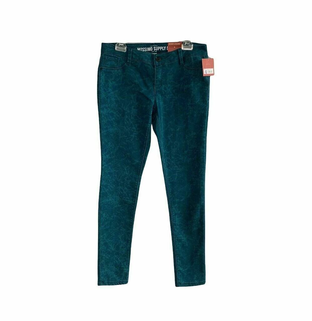 MOSSIMO SUPPLY CO. Denim green Jeggings Size 11